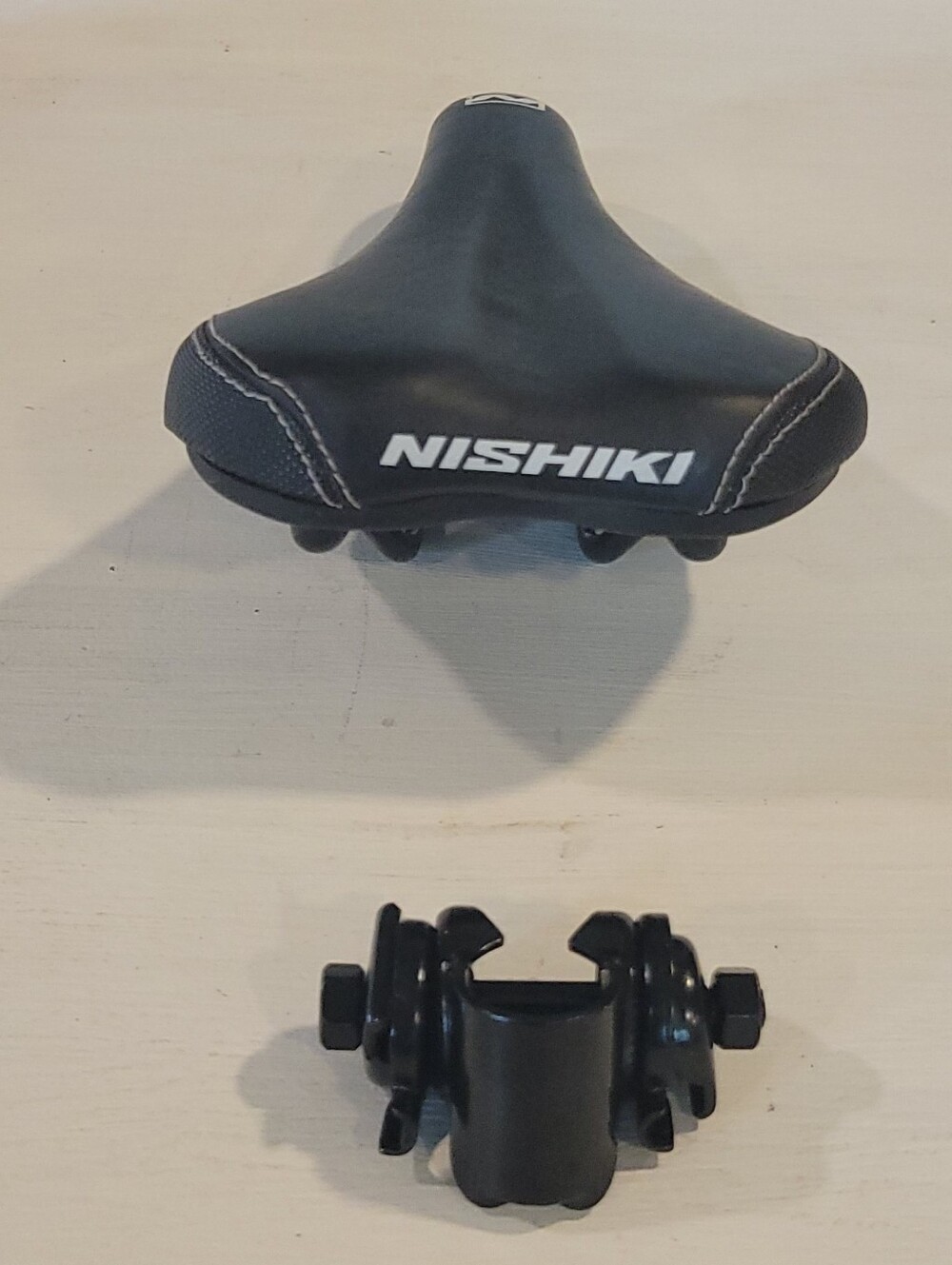 Nishiki Cionlli Unisex Black Bike Seat Mountain Or Road Bicycle Saddle. O/S